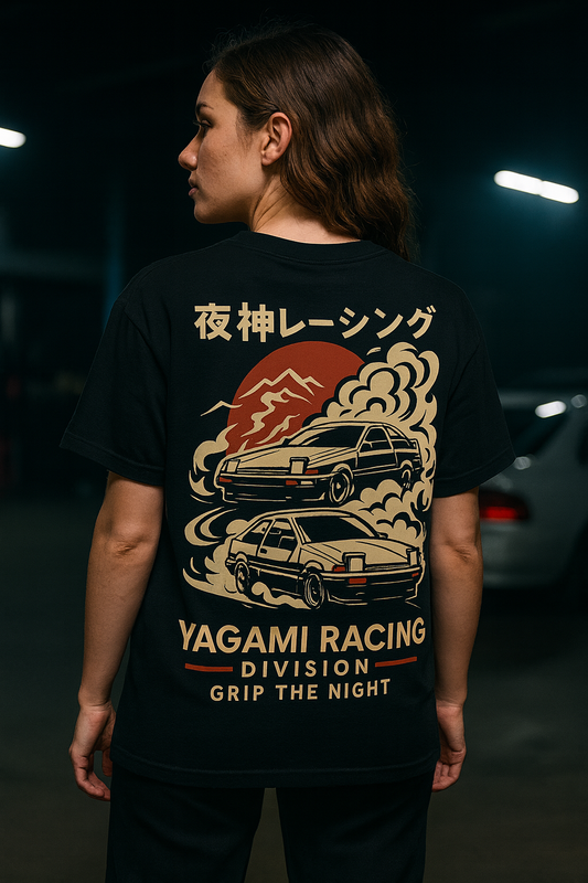 Yagami Racing Division Heavyweight T-Shirt | JDM Junky Streetwear