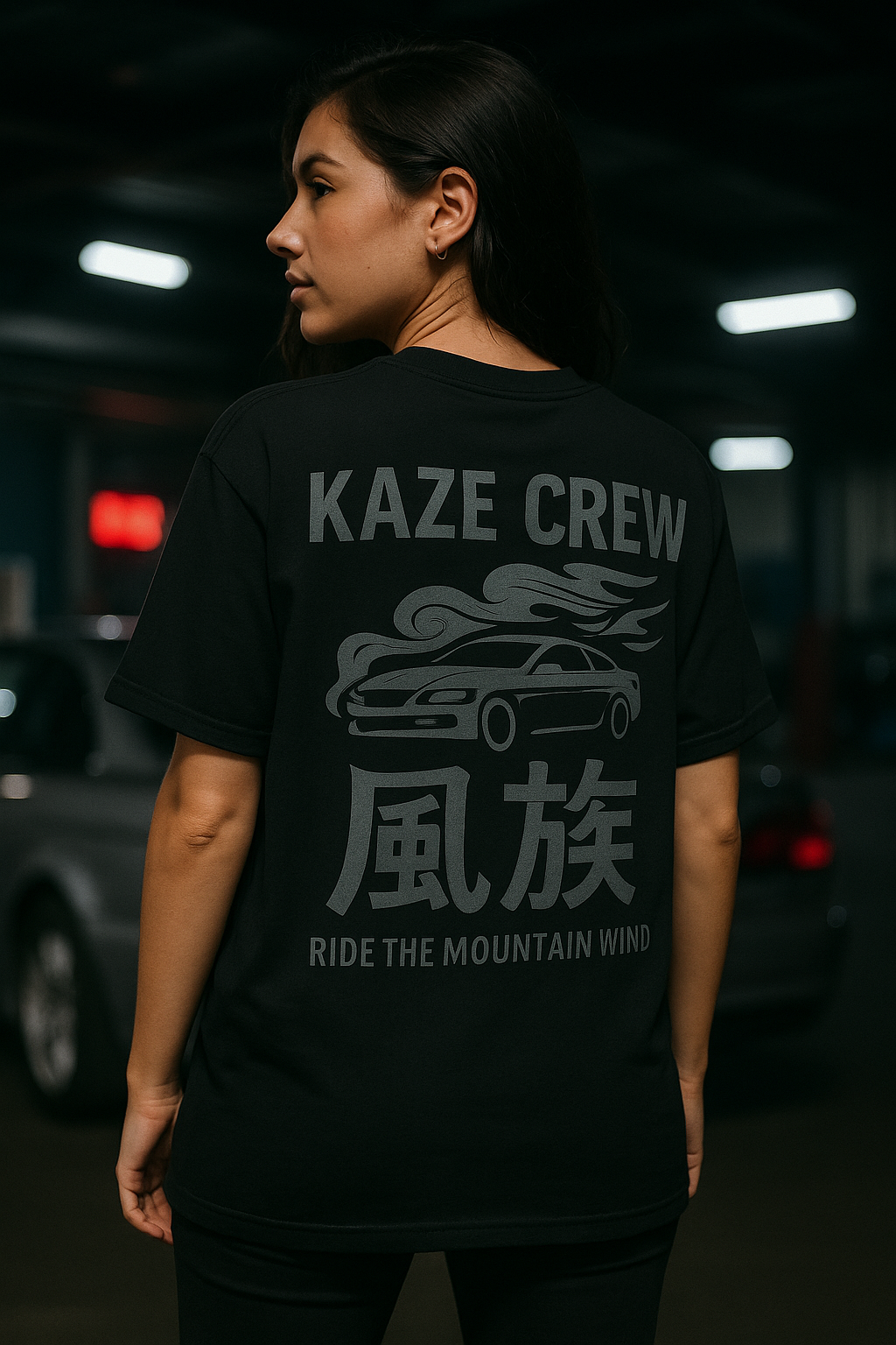 Kaze Crew Heavyweight T-Shirt | JDM Junky Streetwear