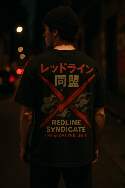 Redline Syndicate Heavyweight T-Shirt | JDM Junky Streetwear