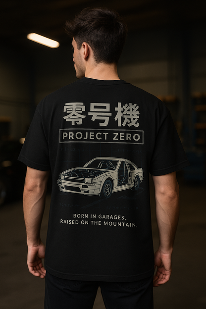 Project Zero Heavyweight T-Shirt | JDM Junky Streetwear