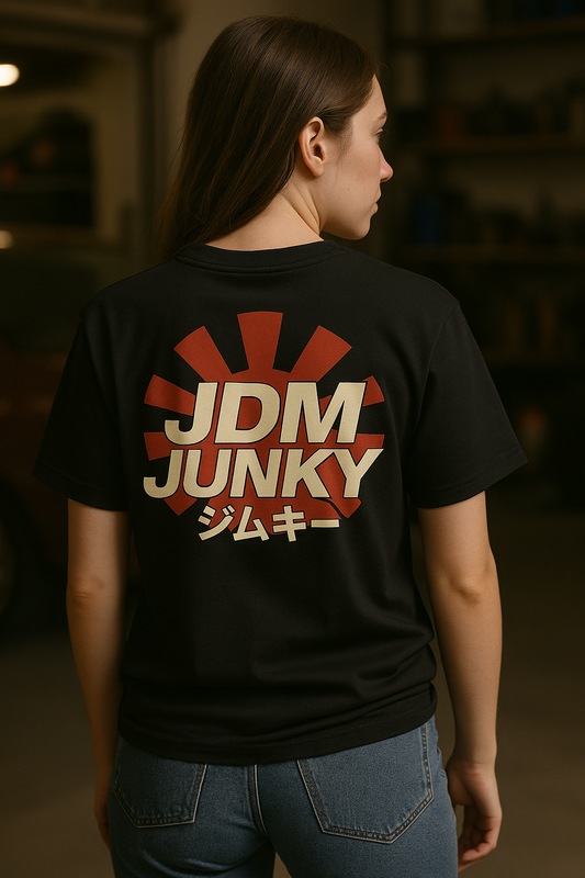 JDM Junky Logo Heavyweight T-Shirt | JDM Junky Streetwear