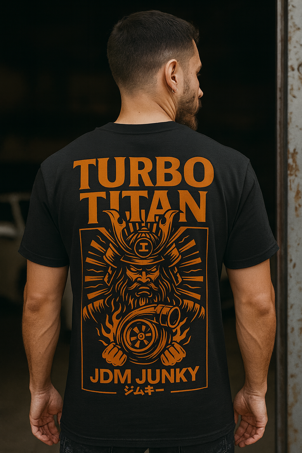 Turbo Titan Heavyweight T-Shirt | JDM Junky Streetwear