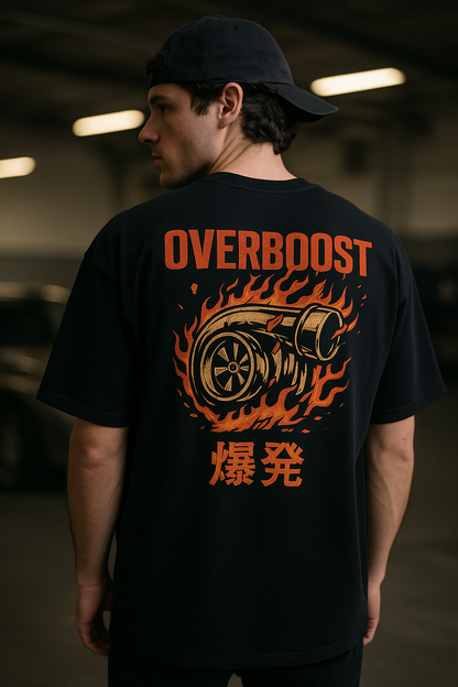 Overboost Heavyweight T-Shirt | JDM Junky Streetwear