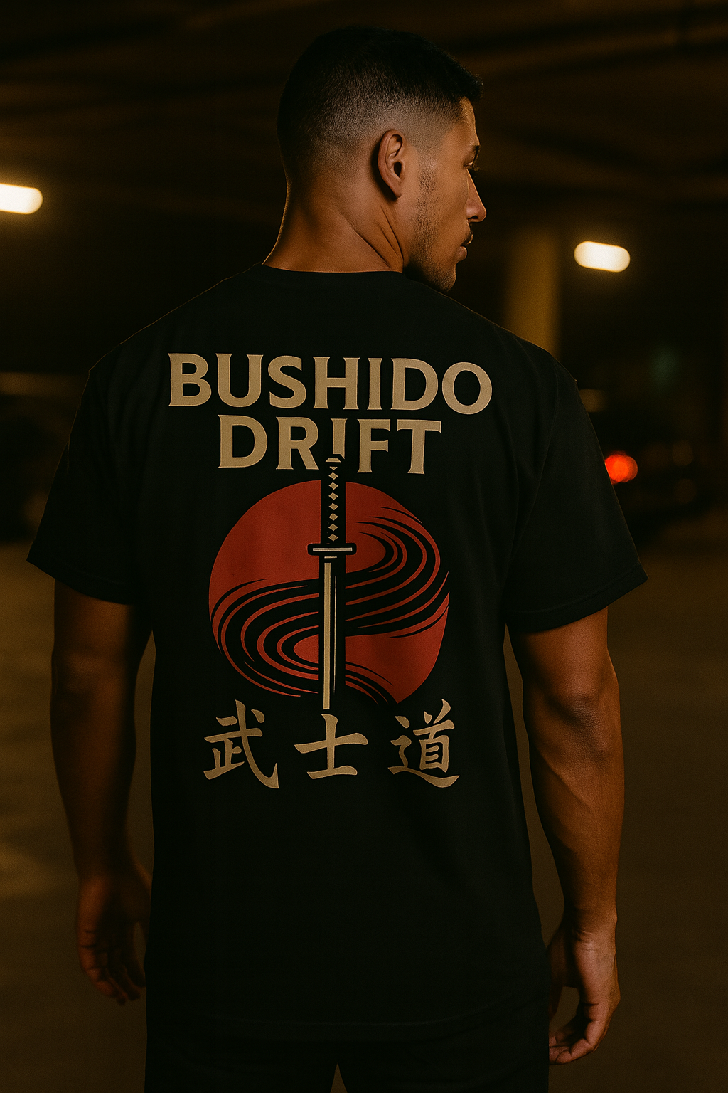 Bushido Drift Heavyweight T-Shirt | JDM Junky Apparel