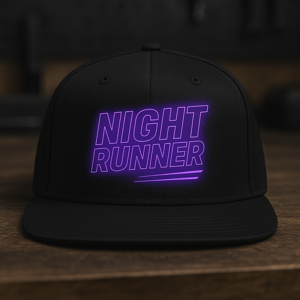 Night Runner Flat Bill Snapback | Overdrive  Collection