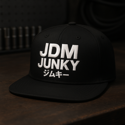 JDM Junky Flat Bill Snapback | Overdrive Collection