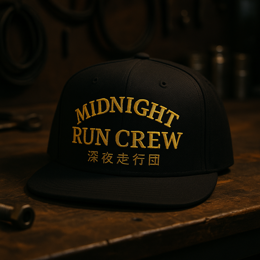Midnight Run Crew Flat Bill Snapback | Overdrive Collection